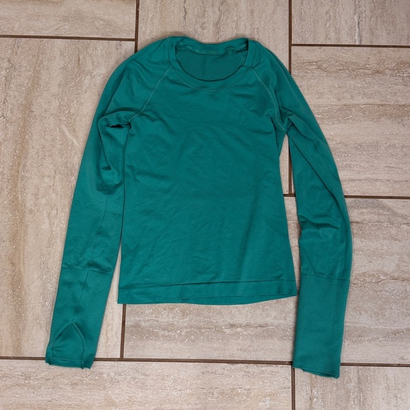 lululemon athletica Tops - Lululemon Swiftly Tech Long-Sleeve Shirt Race Length Size 2